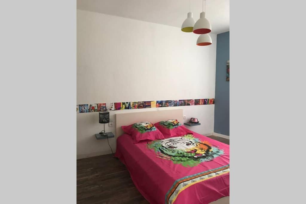 Appartement Style Pop Art Avec Garage Centre Historique Béziers Dış mekan fotoğraf